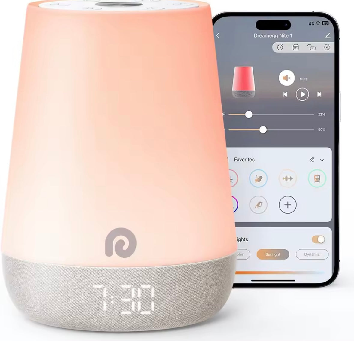 White Noise Sleep Sound Machine- App Controllable