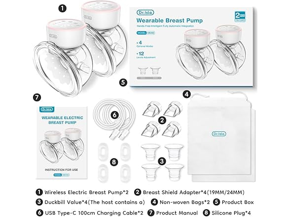 Hands-Free Breast Milk Pump