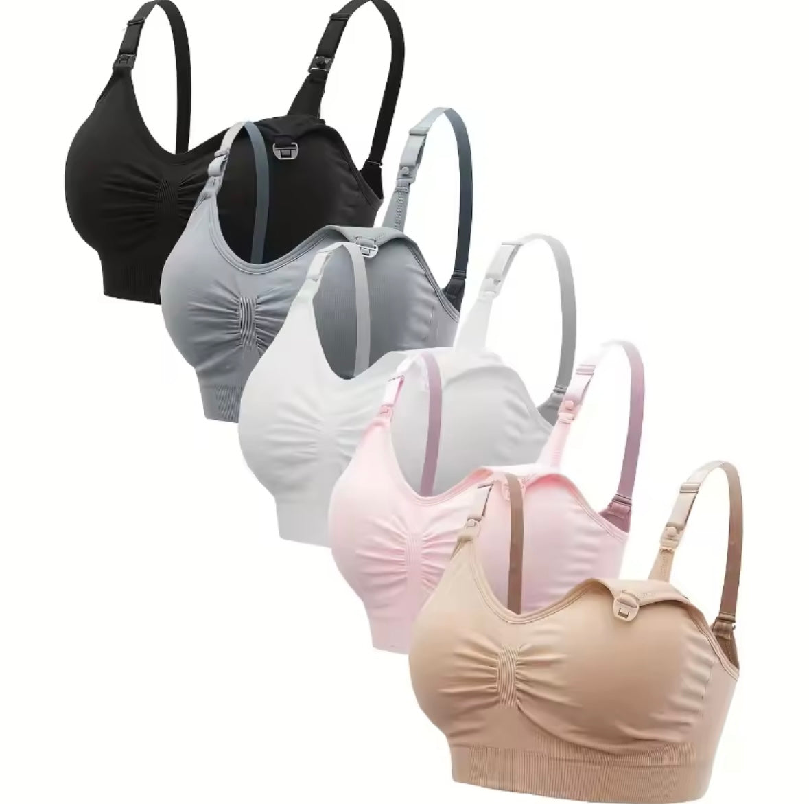 Nursing Bra 3pk - Breast Support for Nursing