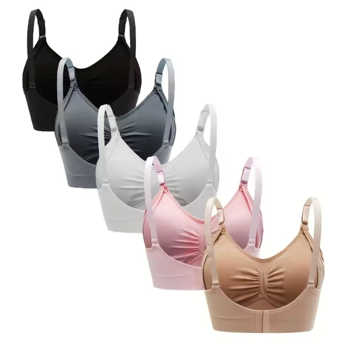 Nursing Bra 3pk - Breast Support for Nursing